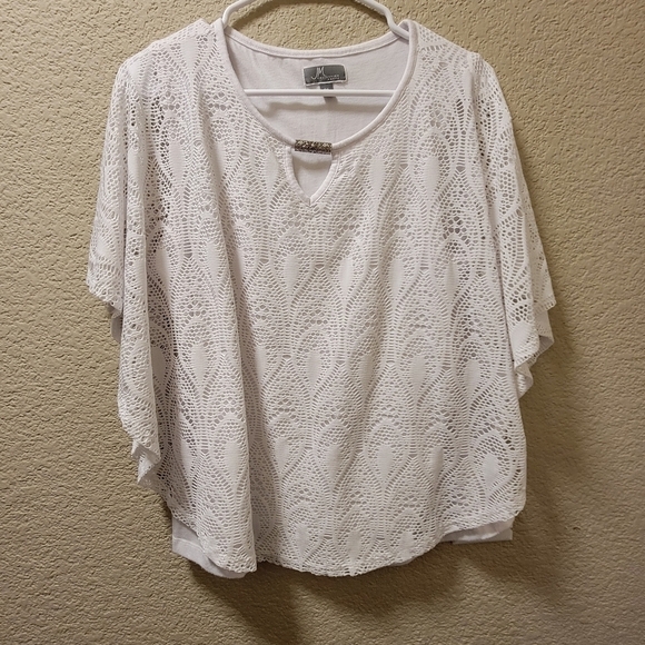 JM Collection Petite blouse - Picture 1 of 5